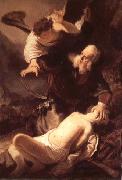 Rembrandt van rijn The Sacrifice of Isaac oil on canvas